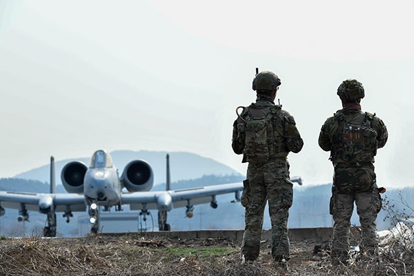 Diễn tập Hàn - Mỹ phòng thủ nơi xa căn cứ không quân